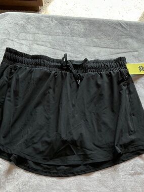 all in motion Black Women's Athletic Skort